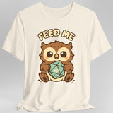 D&D Owlbear Shirt Feed Me - Aaria Tees Aaria Tees