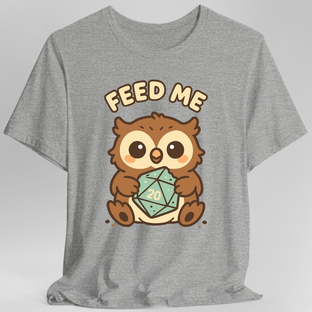 D&D Owlbear Shirt Feed Me - Aaria Tees Aaria Tees