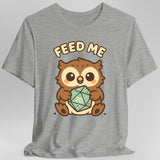 D&D Owlbear Shirt Feed Me - Aaria Tees Aaria Tees