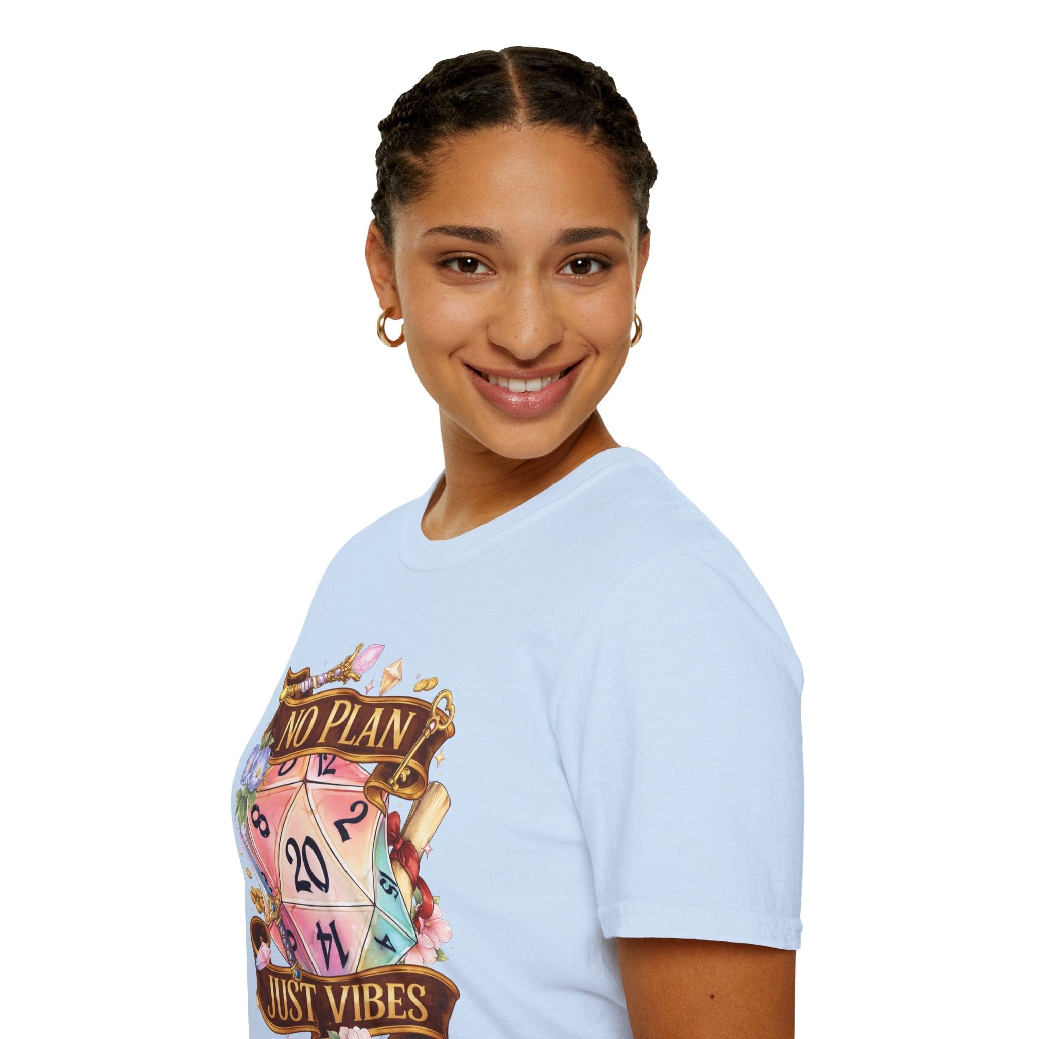 D&D Shirt No Plan Just Vibes - Aaria Tees Aaria Tees