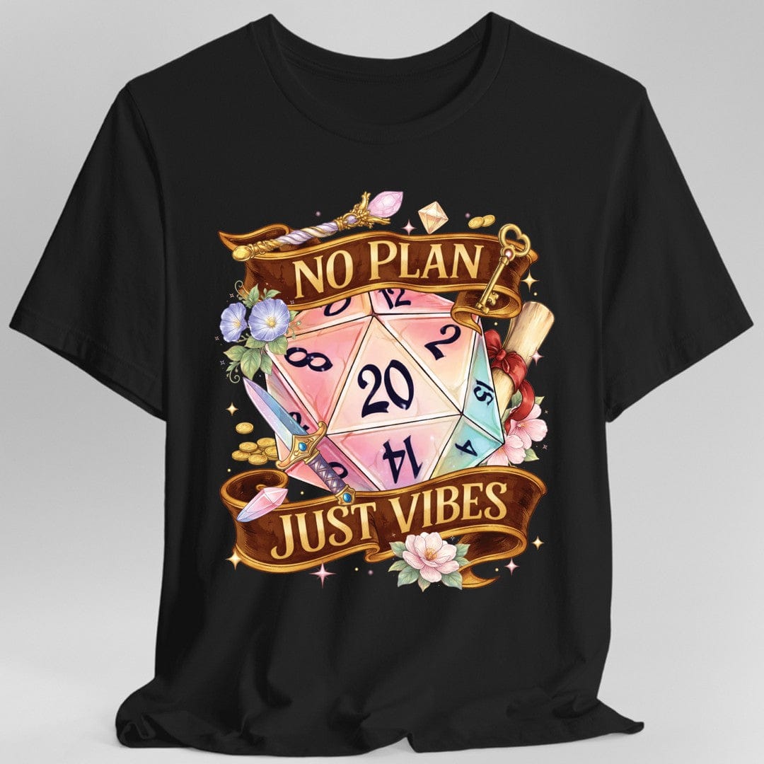 D&D Shirt No Plan Just Vibes - Aaria Tees