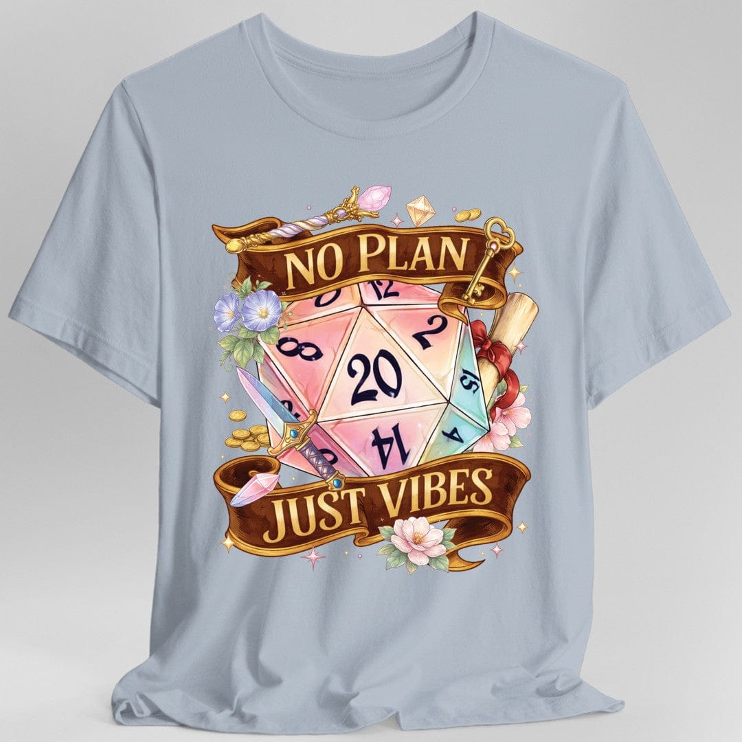 D&D Shirt No Plan Just Vibes - Aaria Tees Aaria Tees