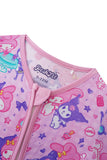 PoshTOT Sanrio Kuromi Bamboo Baby Convertible Zippy Romper - Aaria Tees Aaria Tees