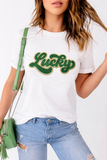 Sloane Patched Graphic T Shirt - Aaria Tees Aaria Tees