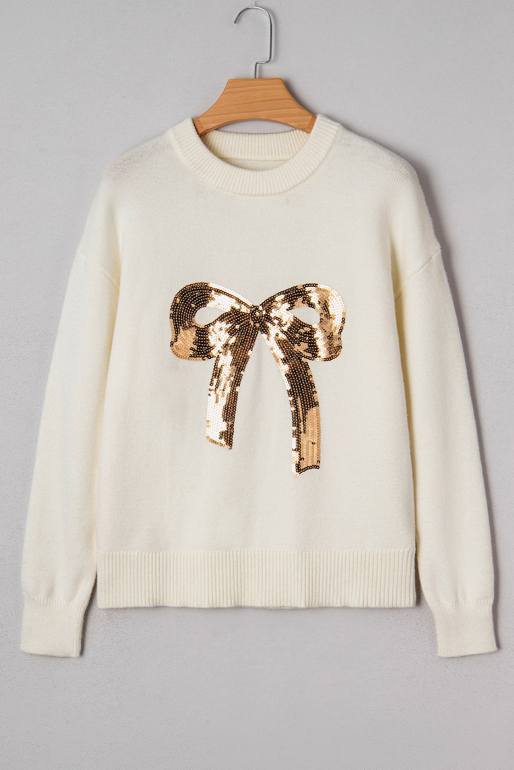 Faith Graphic Christmas Holiday Sweater - Aaria Tees