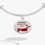 'Dachshund Through The Snow' Dog Charm Bangle - Aaria Tees Aaria Tees