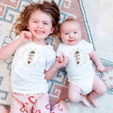 graphic bodysuit | love dad beard - Aaria Tees Aaria Tees