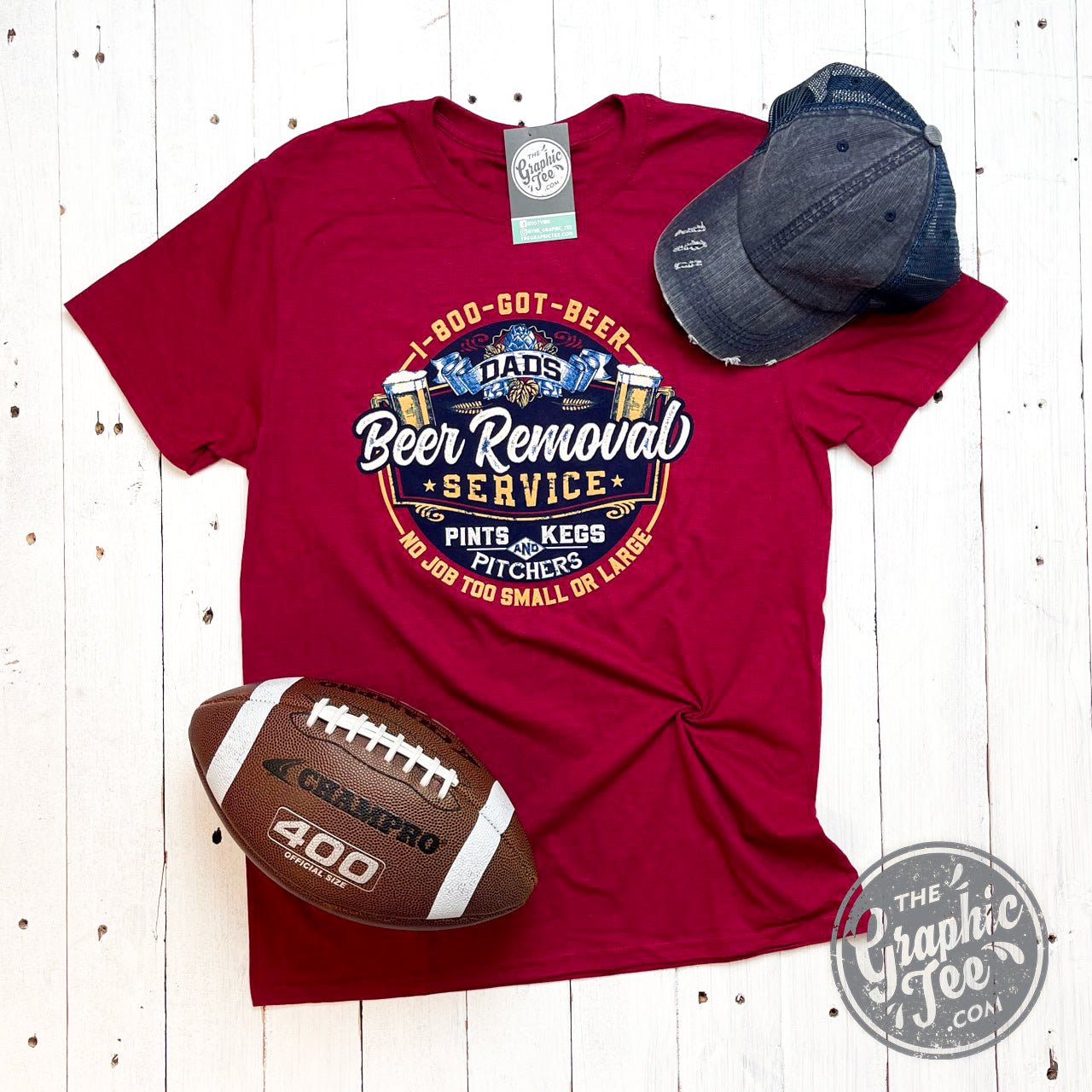 Dad's Beer Removal Service Short Sleeve Tee - Aaria Tees Aaria Tees
