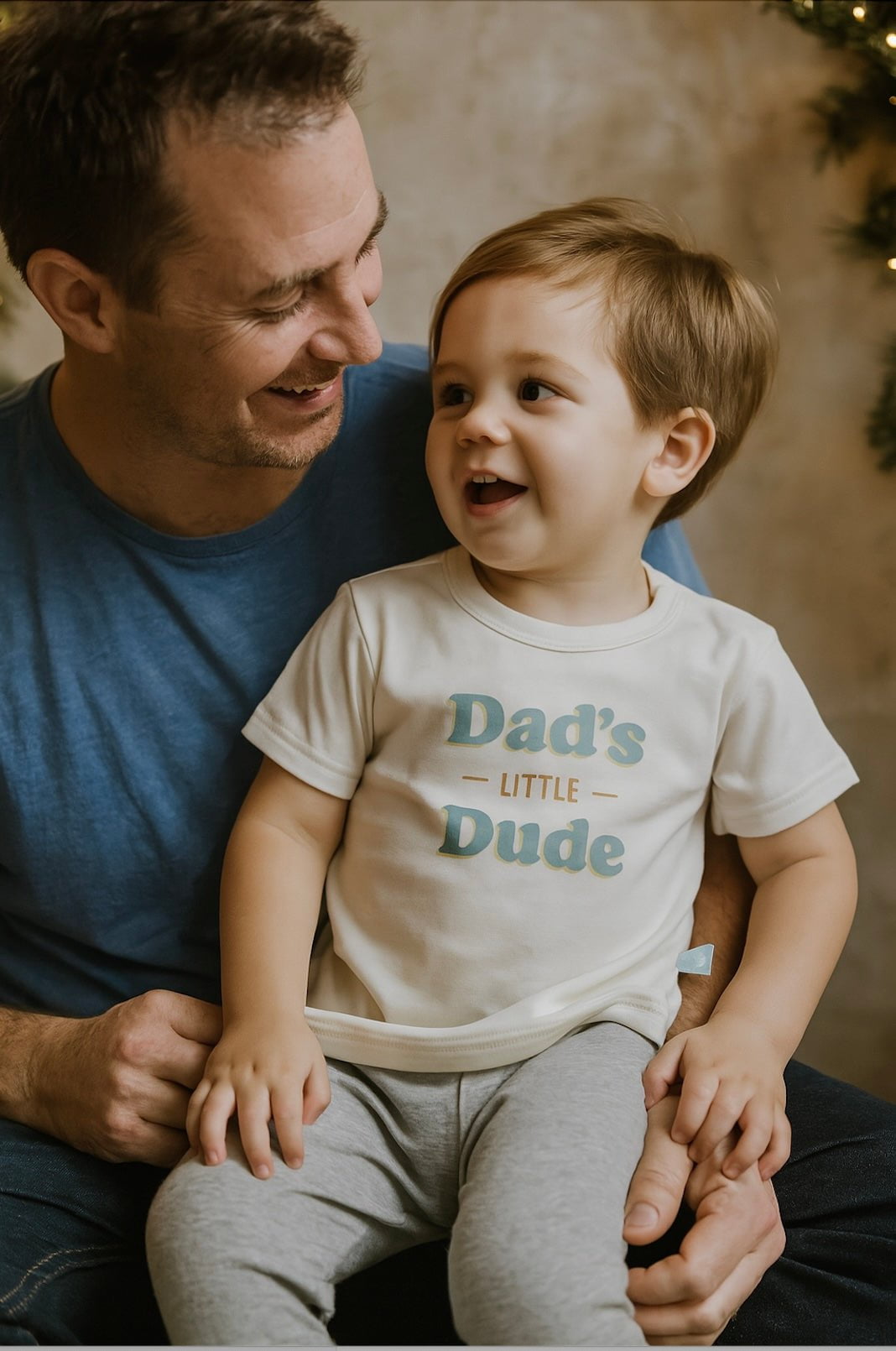 graphic tee | dads little dude - Aaria Tees Aaria Tees