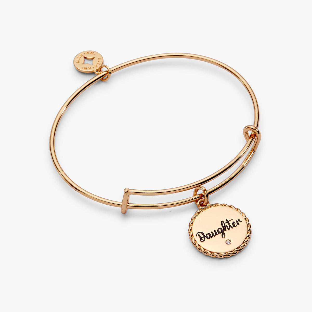 Daughter 'The Most Precious Gift Of My Life' Charm Bangle - Aaria Tees