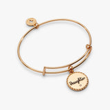 Daughter 'The Most Precious Gift Of My Life' Charm Bangle - Aaria Tees Aaria Tees