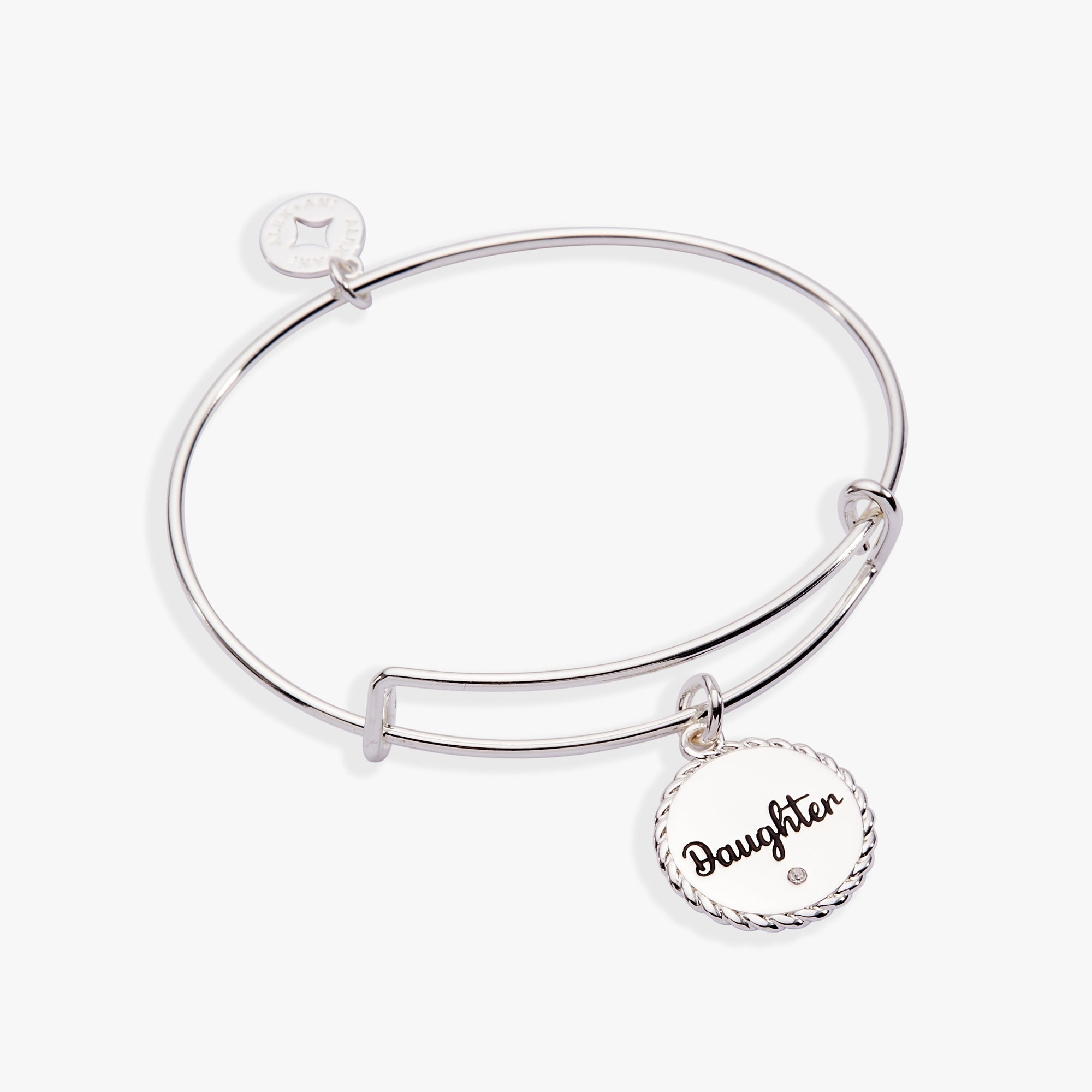 Daughter 'The Most Precious Gift Of My Life' Charm Bangle - Aaria Tees Aaria Tees