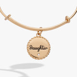 Daughter 'The Most Precious Gift Of My Life' Charm Bangle - Aaria Tees Aaria Tees