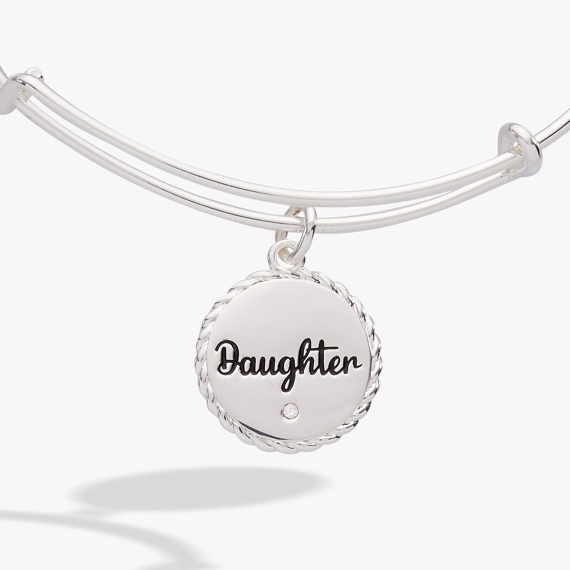 Daughter 'The Most Precious Gift Of My Life' Charm Bangle - Aaria Tees Aaria Tees