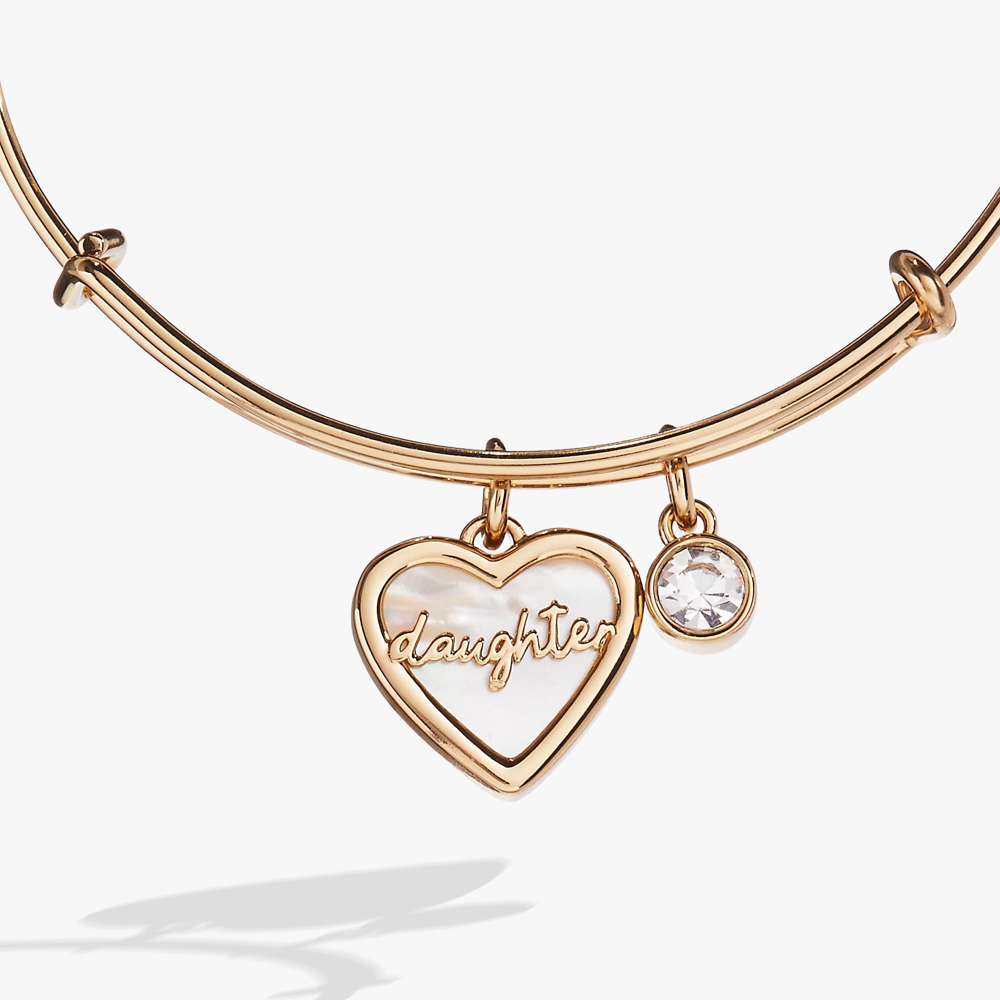 Daughter Mother of Pearl Bangle - Aaria Tees Aaria Tees