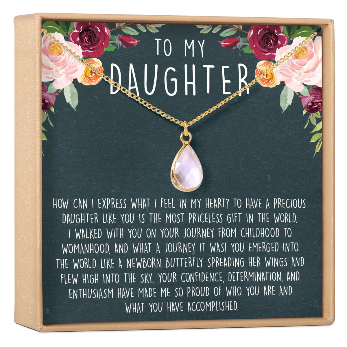 Daughter Necklace - Aaria Tees