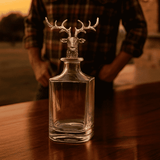 Gold Stag Deer Decanter Aaria Tees