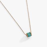 December Birthstone Precious Pendant Necklace - Aaria Tees Aaria Tees