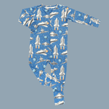 Deep In Orbit Convertible Romper Aaria Tees
