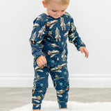 Deep In Orbit Crew Neck Jogger Set Aaria Tees