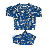 Deep In Orbit Crew Neck Jogger Set Aaria Tees