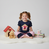 Doghouse ruffle pant set - Aaria Tees Aaria Tees