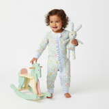 Bamboo blossom ruffle zippie - Aaria Tees Aaria Tees