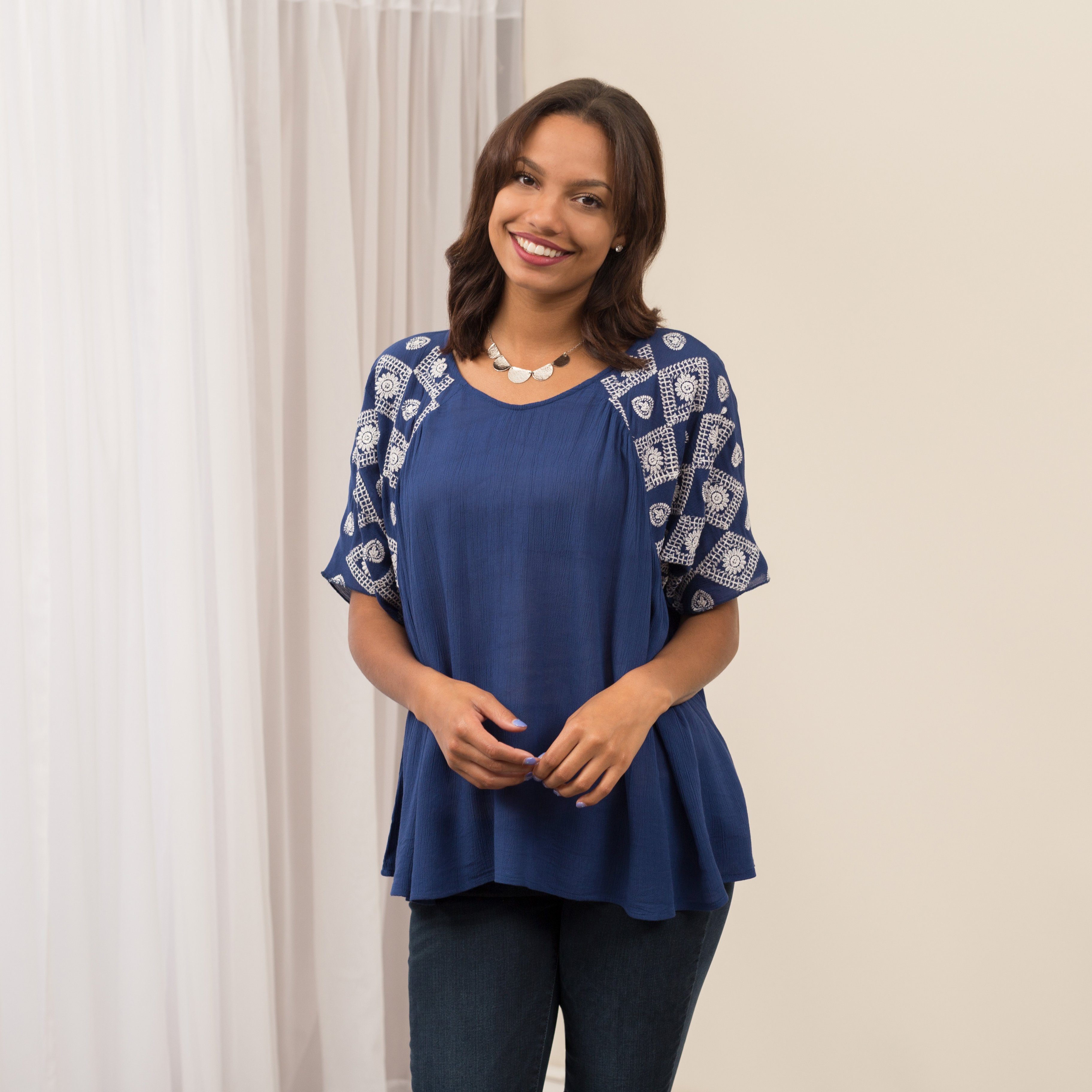 Diamonds on my Sleeve Top - Aaria Tees Aaria Tees