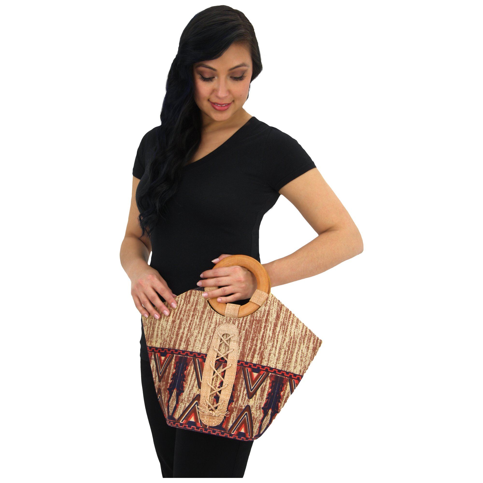 Dina Raffia Bag - Aaria Tees Aaria Tees
