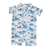 Dinosaur Adventures Polo Romper Aaria Tees