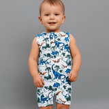Dinosaur Adventures Tank Romper Aaria Tees