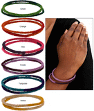 Dip Dyed Sisal Bangle Set - Aaria Tees Aaria Tees