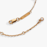 Star of David Delicate Pave Beaded Chain Bracelet - Aaria Tees Aaria Tees