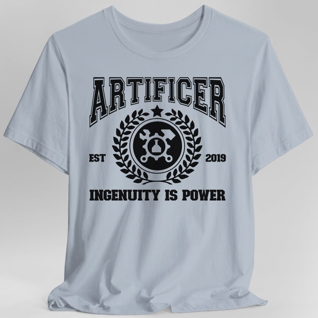 DnD Artificer Class University T-Shirt - Aaria Tees Aaria Tees