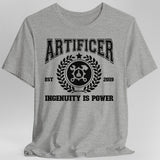 DnD Artificer Class University T-Shirt - Aaria Tees Aaria Tees