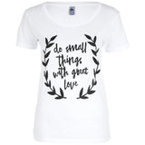 Do Small Things Organic Tee - Aaria Tees Aaria Tees