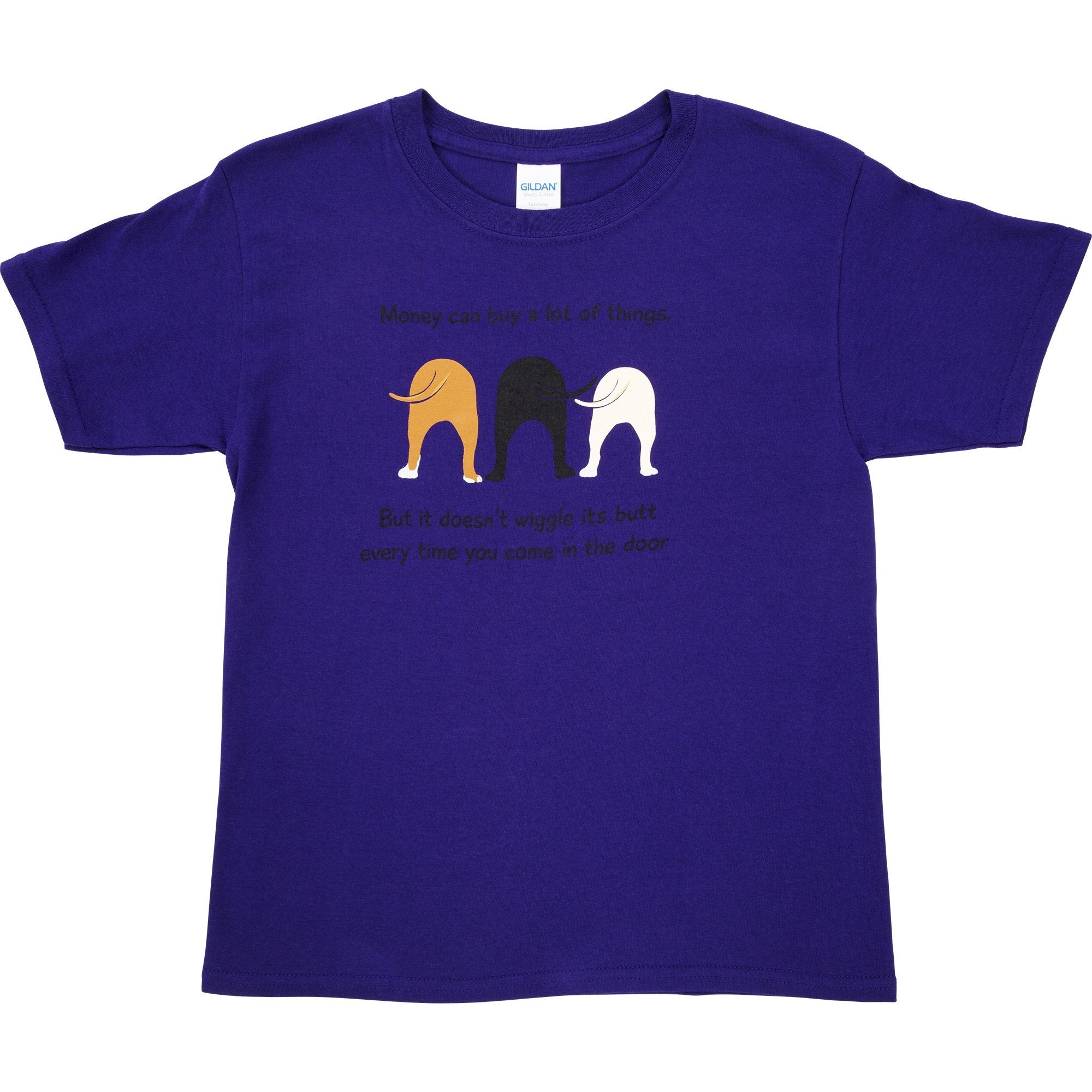 Dog Wiggle Youth Tee - Aaria Tees Aaria Tees