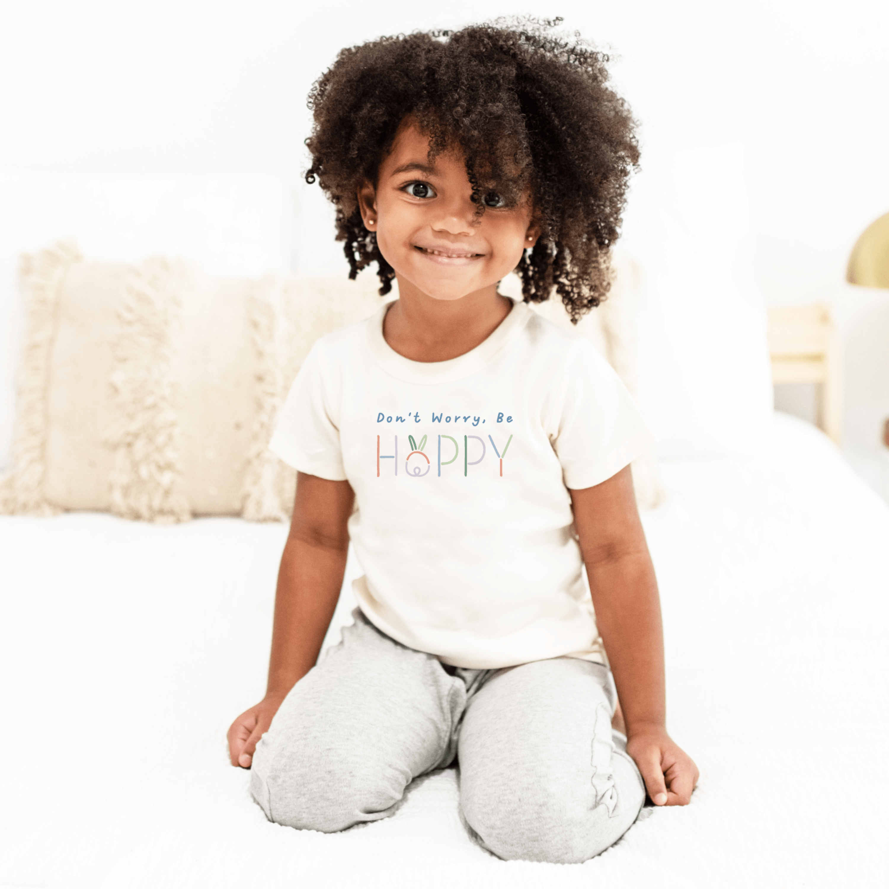 graphic tee | don't worry be hoppy - Aaria Tees Aaria Tees
