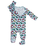 Down on the Farm Zipper Footie Aaria Tees