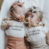 graphic bodysuit | drinking buddies - Aaria Tees Aaria Tees