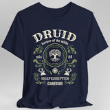 Druid Class Vintage Label T-Shirt - Aaria Tees Aaria Tees