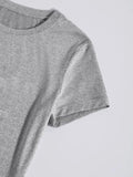 Graphic Round Neck Short Sleeve T-Shirt Aaria Tees