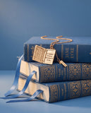 'A Reader Lives A Thousand Lives' Book Club Locket Pendant - Aaria Tees Aaria Tees
