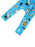 PoshTOT Sanrio Hello Kitty Candy Bamboo Baby Convertible Zippy Romper - Aaria Tees Aaria Tees