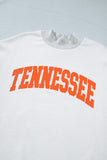 Light Grey TN TENNESSEE Double Printed Reversible Mock Neck Sweatshirt - Aaria Tees Aaria Tees
