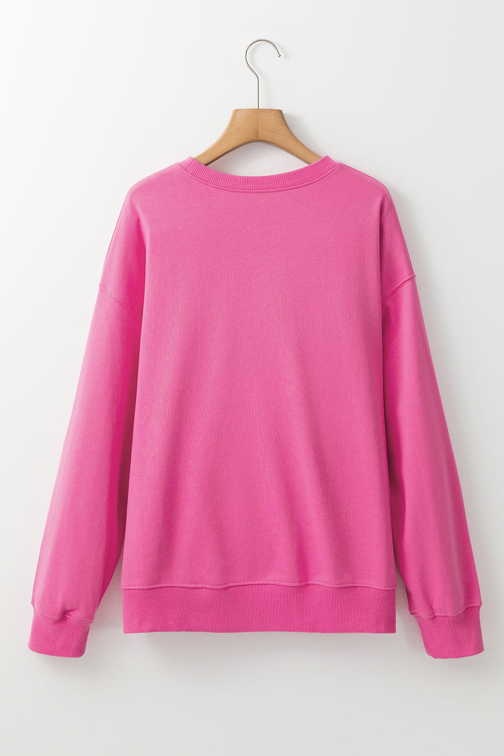 Rose Red Floral MAMA Embroidered Graphic Pullover Sweatshirt - Aaria Tees Aaria Tees