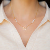 Pearl Solara Necklace Aaria Tees