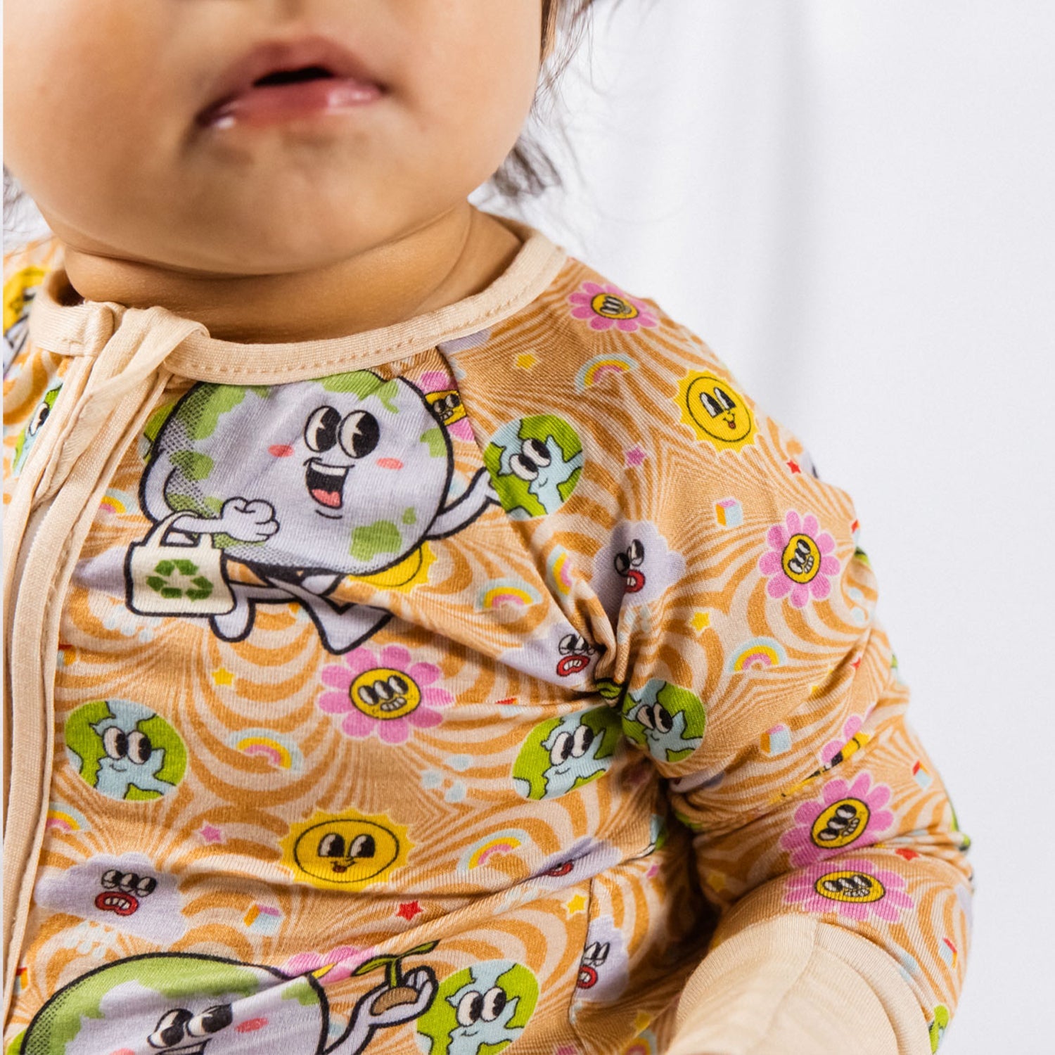 LIL' EARTHLING BAMBOO ZIPPY - Aaria Tees Aaria Tees