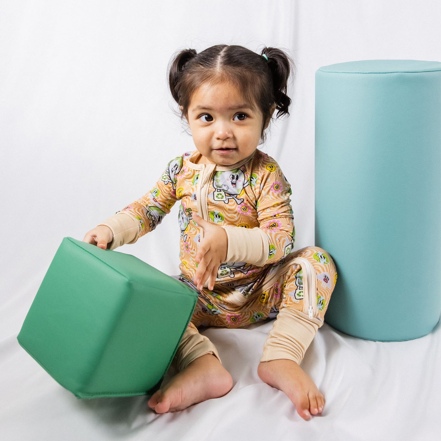 LIL' EARTHLING BAMBOO ZIPPY - Aaria Tees Aaria Tees