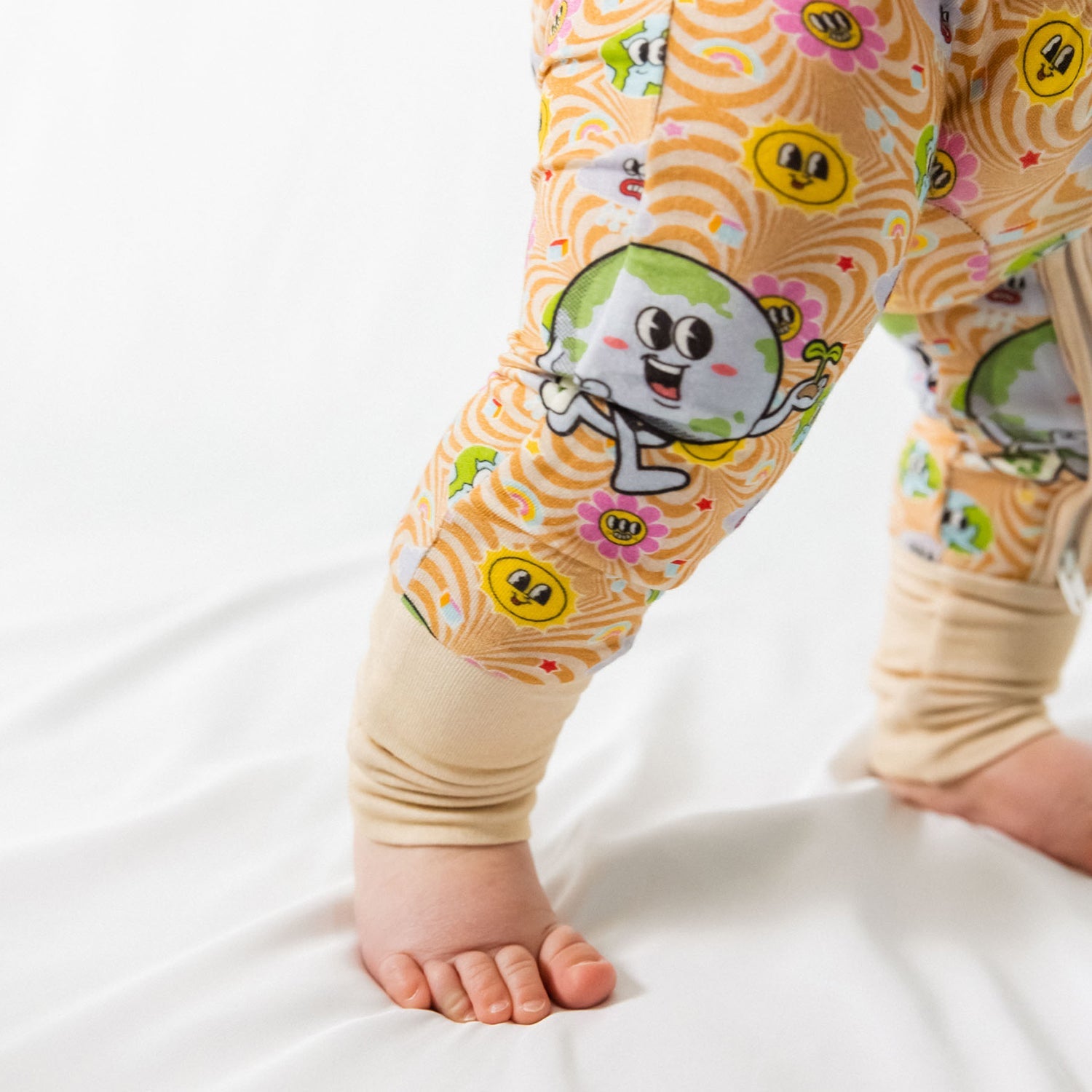 LIL' EARTHLING BAMBOO ZIPPY - Aaria Tees Aaria Tees
